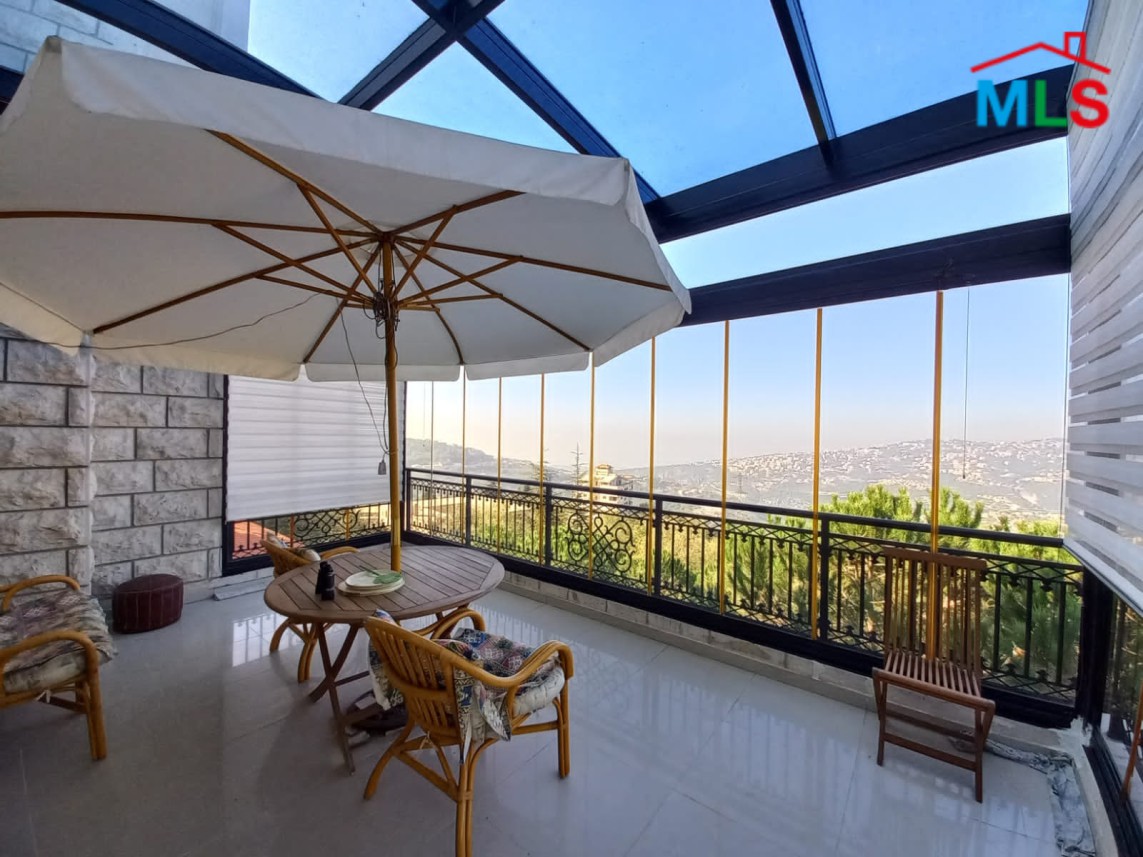 1,250 SQM Villa With 1,600 SQM Land For Sale in Bikfaya-Ain el Ash