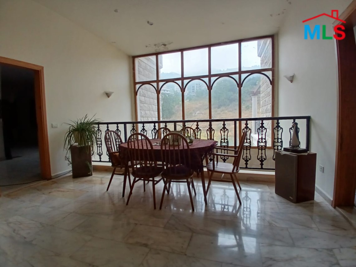 1,250 SQM Villa With 1,600 SQM Land For Sale in Bikfaya-Ain el Ash