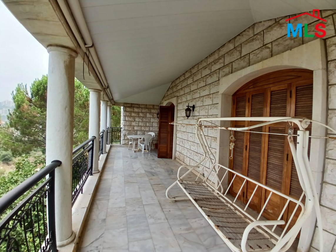 1,250 SQM Villa With 1,600 SQM Land For Sale in Bikfaya-Ain el Ash