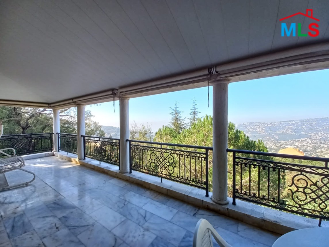 1,250 SQM Villa With 1,600 SQM Land For Sale in Bikfaya-Ain el Ash