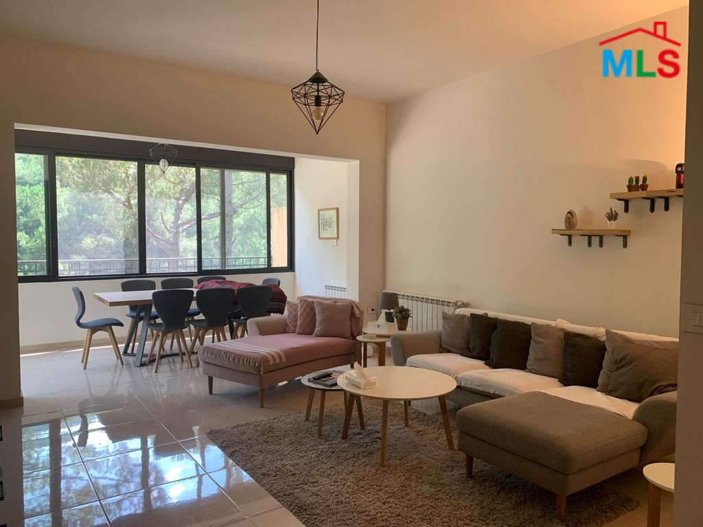 Fully Furnished Apartment With Terrace For Sale In Mar Chaaya Broumana