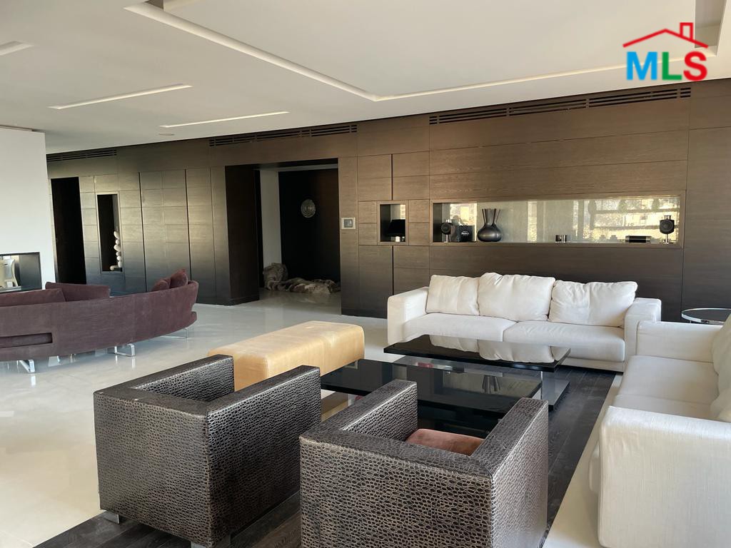 Furnished Apartment with Sea & City View For Sale In Achrafieh, Carré D'or