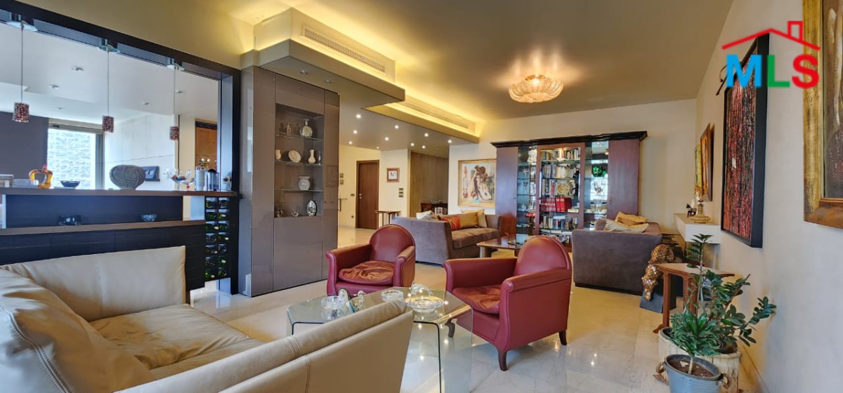 Luxurious Apartment With High-End Finishing For Sale In Mar Takla Hazmieh
