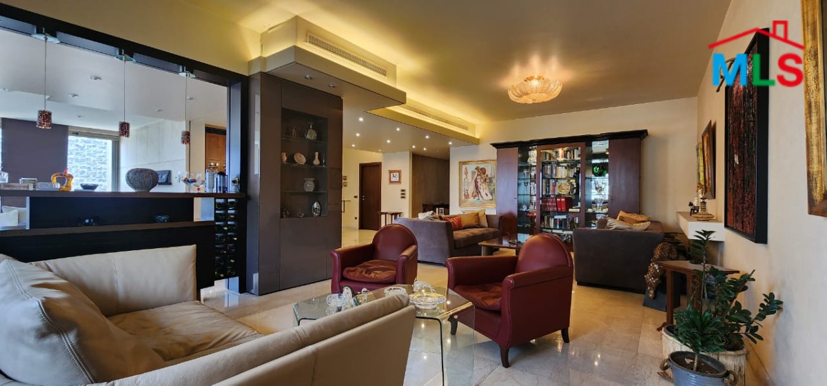 Luxurious Apartment With High-End Finishing For Sale In Mar Takla Hazmieh