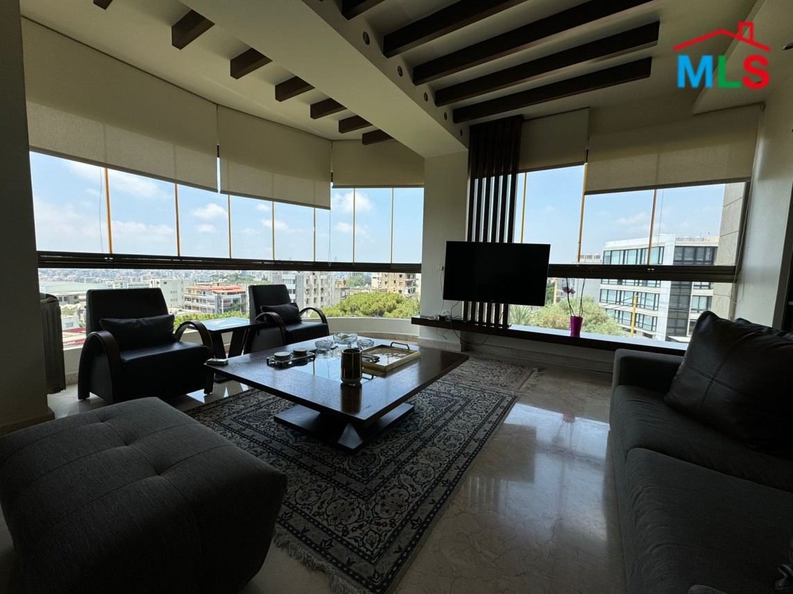 Spacious Furnished Apartment for Sale In Baabda
