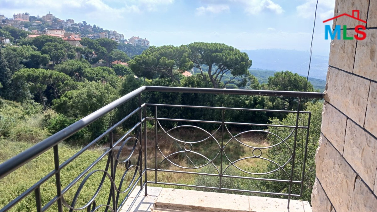 3-Bedroom Apartment With Open View for Sale in Broumana