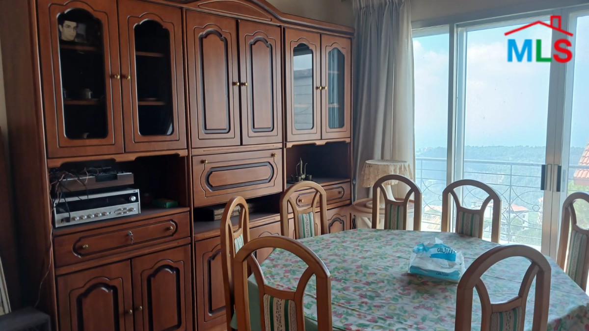 3-Bedroom Apartment With Open View for Sale in Broumana