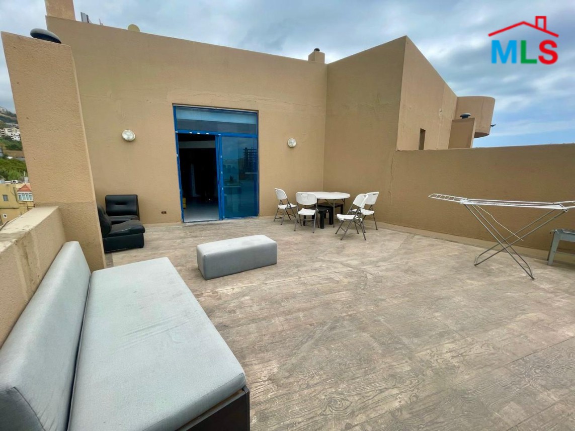 Furnished Studio Chalet With Terrace For Sale In Halat
