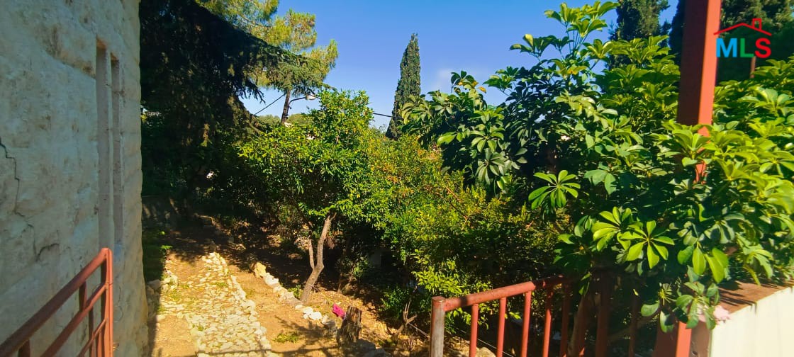 Land for Sale with an Old House In Maaysra