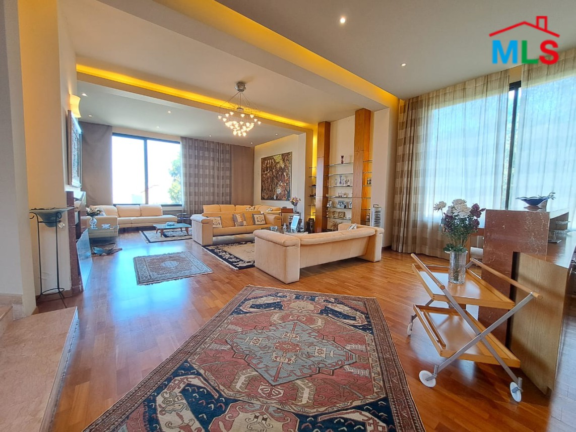 Fully Furnished Decorated Modern High-End Villa With Garden For Sale In Ain Aar