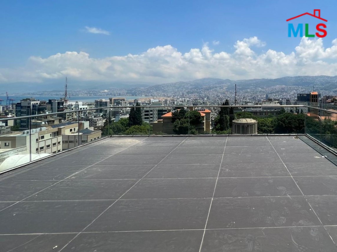 Core & Shell Penthouse with Pool for Sale In Achrafieh, Sassine