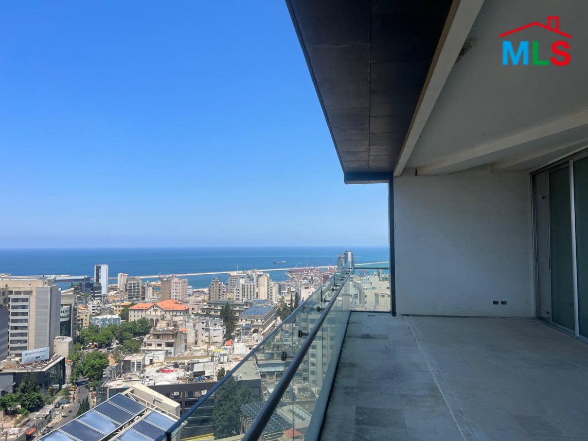 Core & Shell Penthouse with Pool for Sale In Achrafieh, Sassine