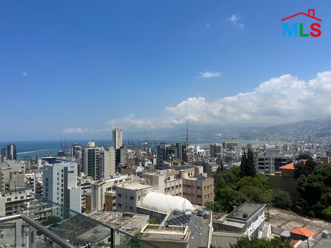 Core & Shell Penthouse with Pool for Sale In Achrafieh, Sassine