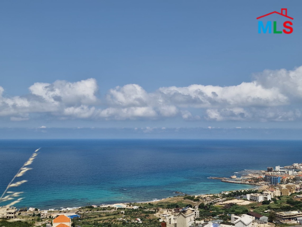 1,200 SQM Land for Sale In Kfaraabida, Batroun with Panoramic Sea View