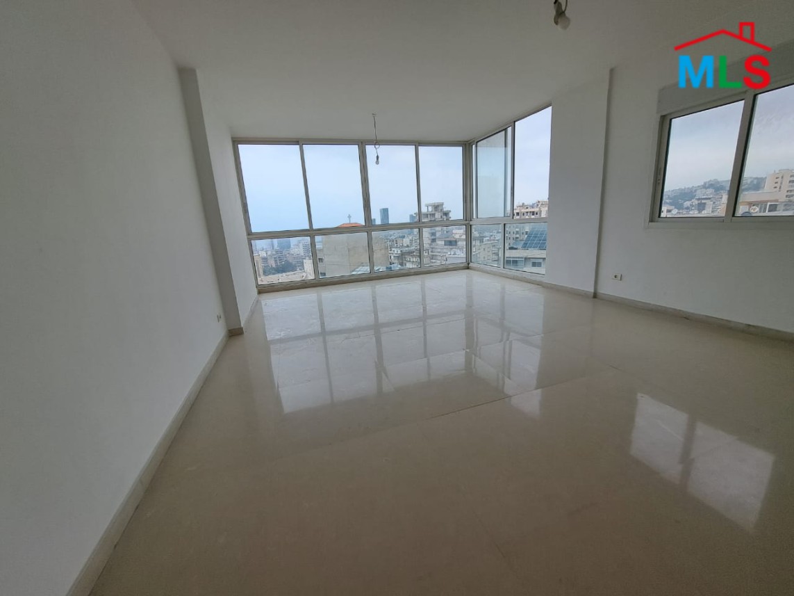Spacious Apartment With Great Sea View For Sale In Jal El Dib