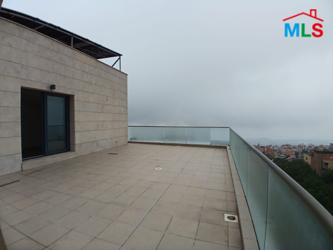 Spacious Brand New Duplex Apartment with Terrace & Sea View For Sale in Biyada