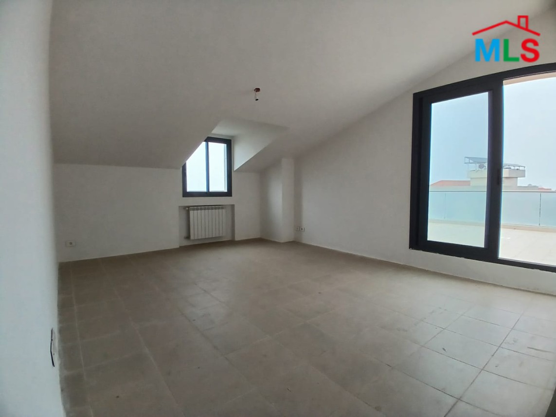Spacious Brand New Duplex Apartment with Terrace & Sea View For Sale in Biyada