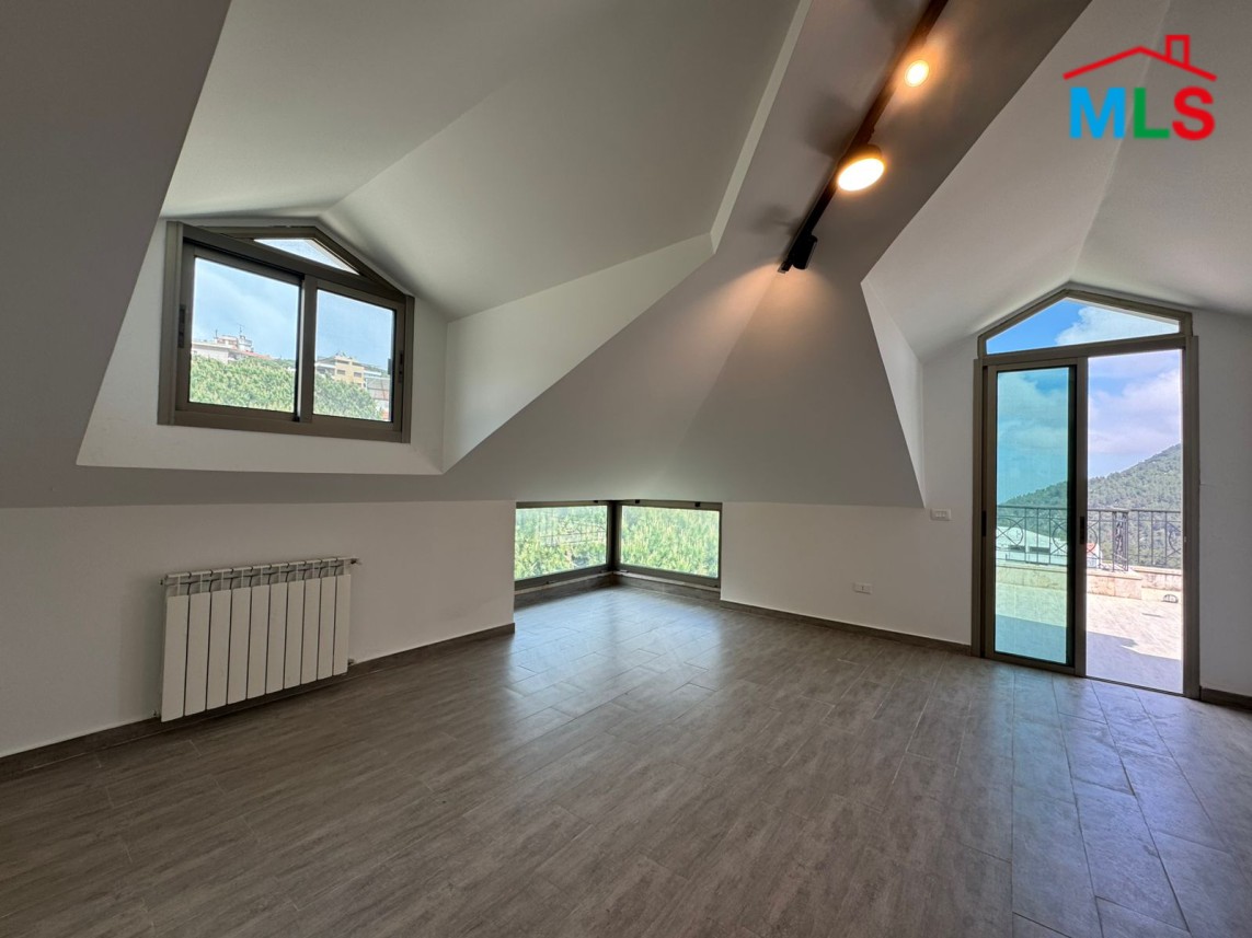 Luxurious High-End Duplex with Mountain View For Sale in Baabdat