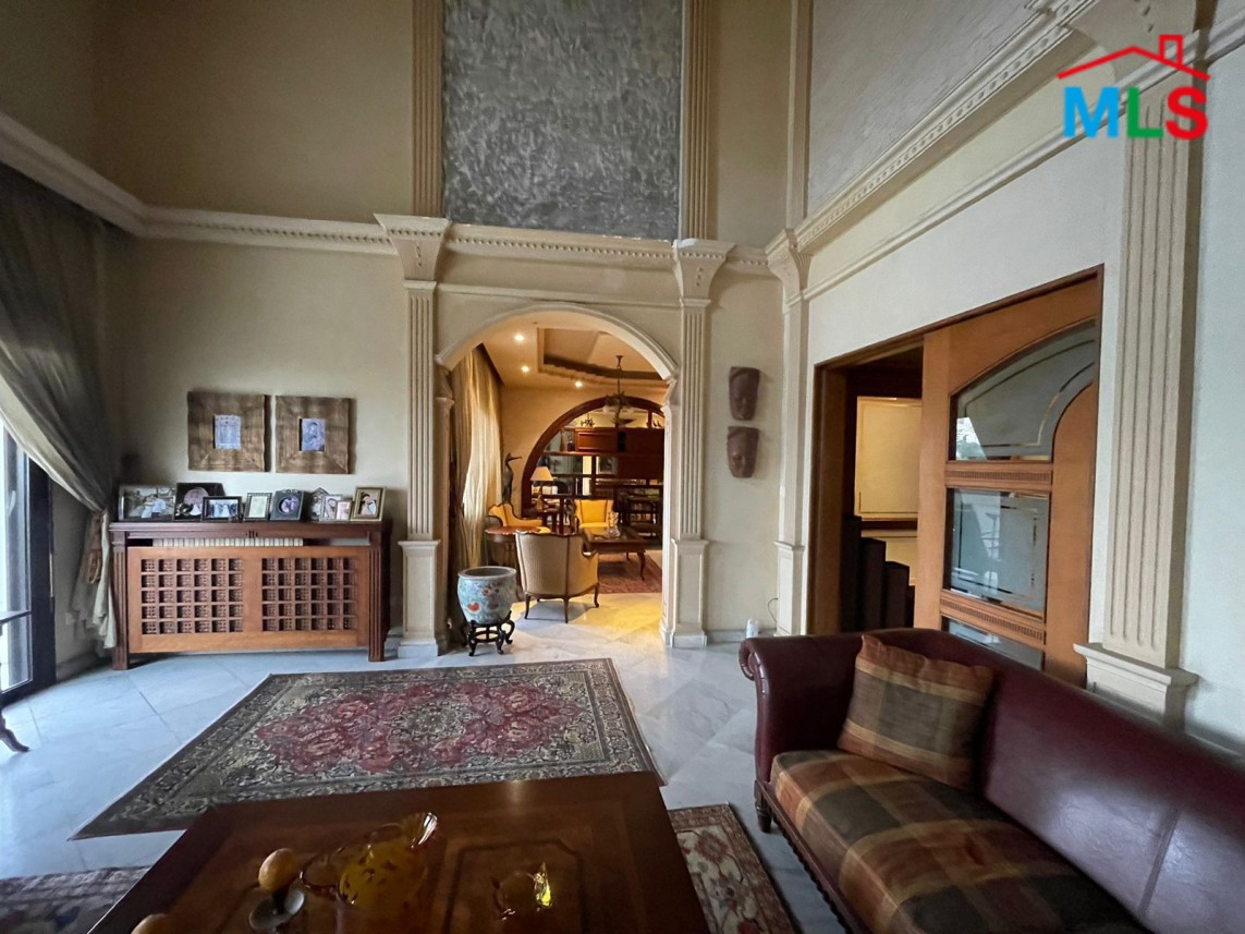 Semi-Furnished And Fully Decorated high-Ceiling Duplex for Sale In Mansourieh