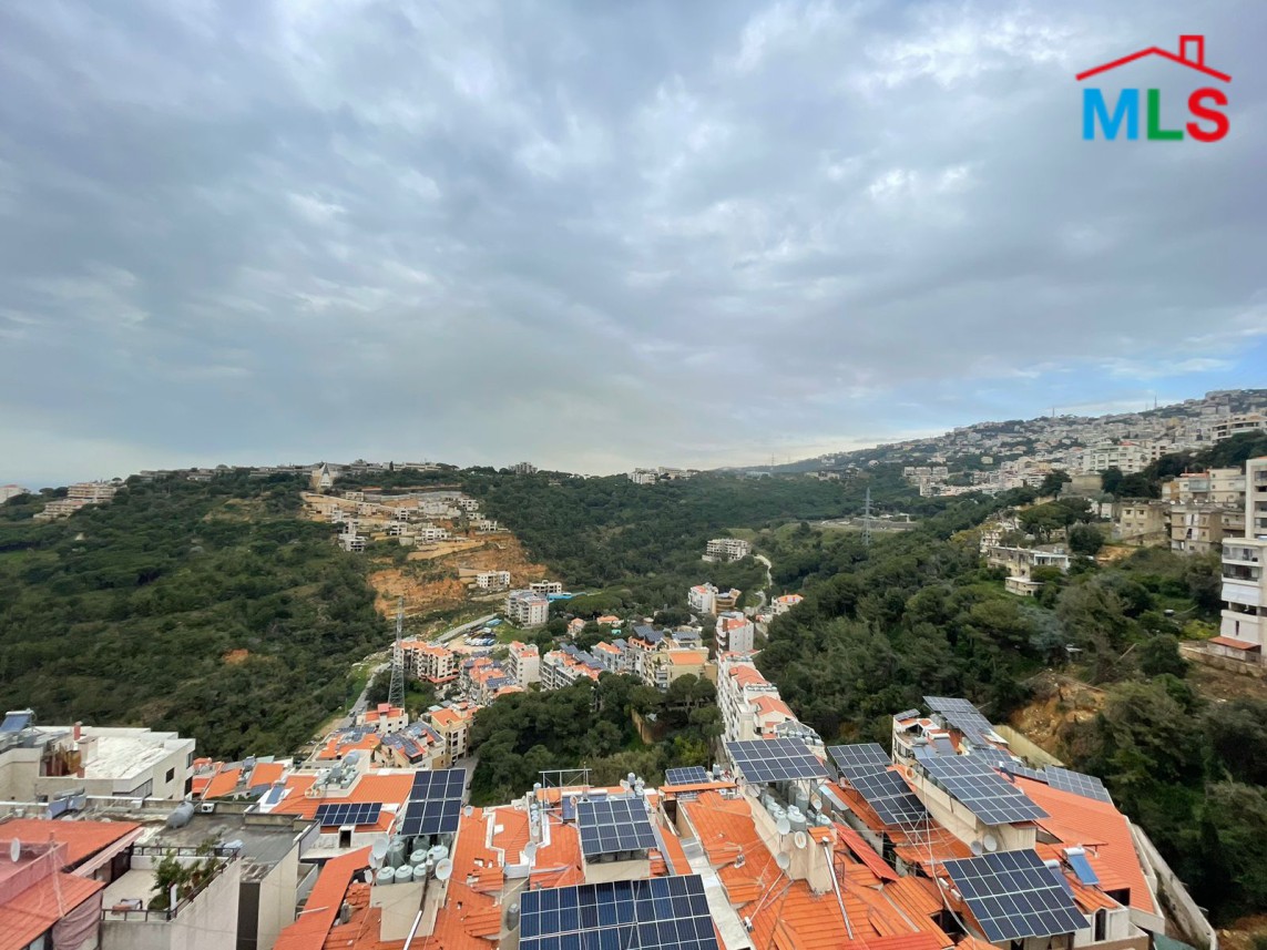 Semi-Furnished And Fully Decorated high-Ceiling Duplex for Sale In Mansourieh