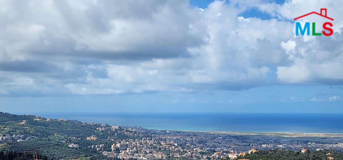 Spacious Apartment With Great Seaview for Sale In Jamhour