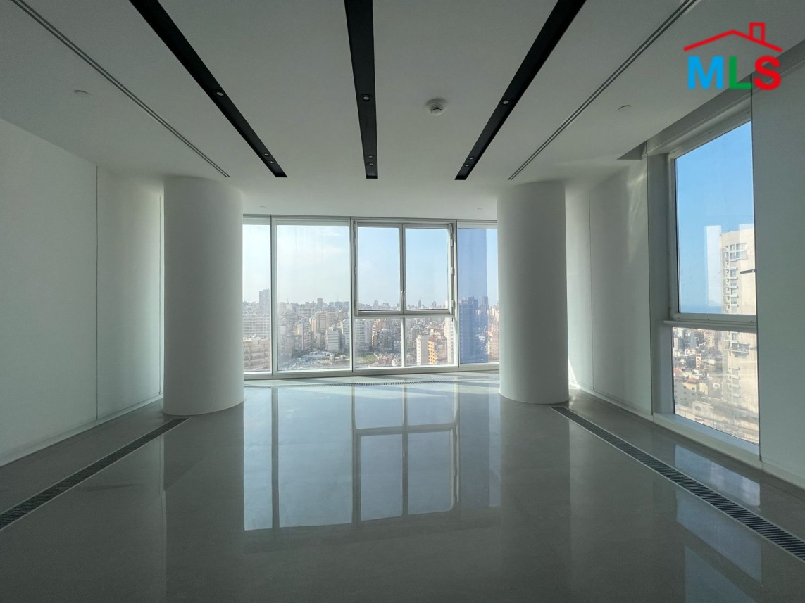 Apartment with City View for Sale in a Prime Location in Achrafieh