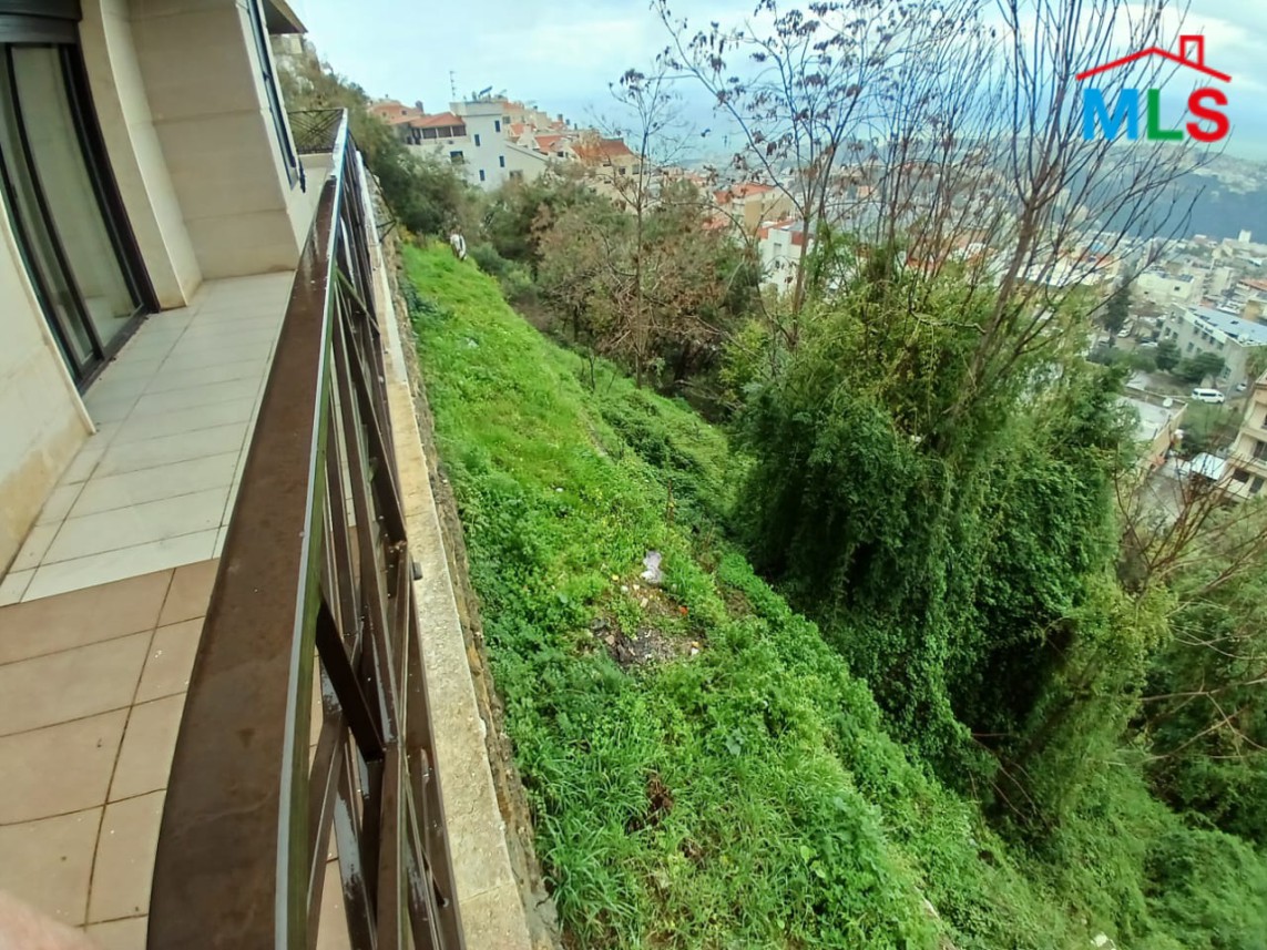 Spacious Apartment With Terrace And Garden for Sale In Mazraat Yachouh