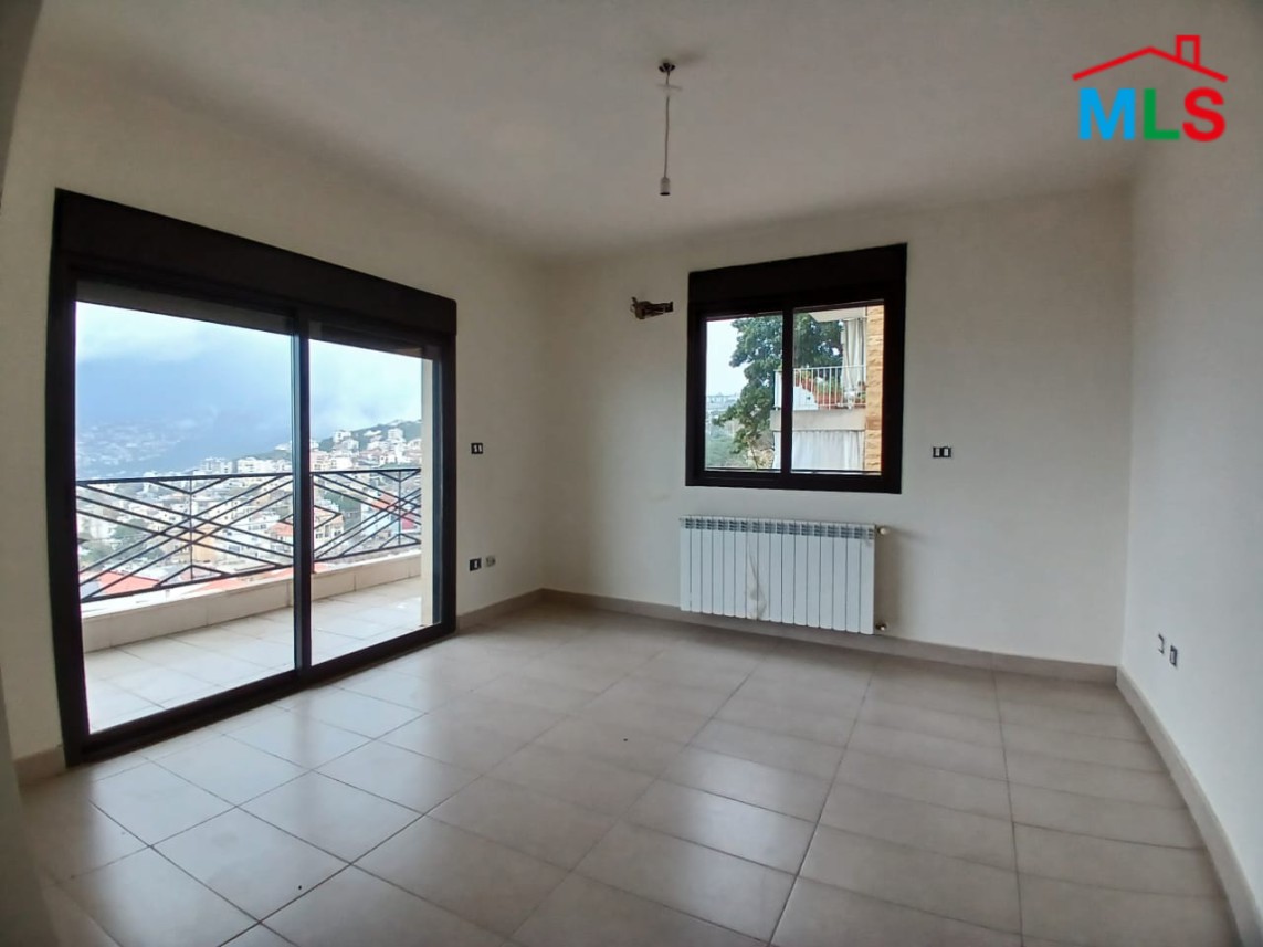 Spacious Apartment With Terrace And Garden for Sale In Mazraat Yachouh