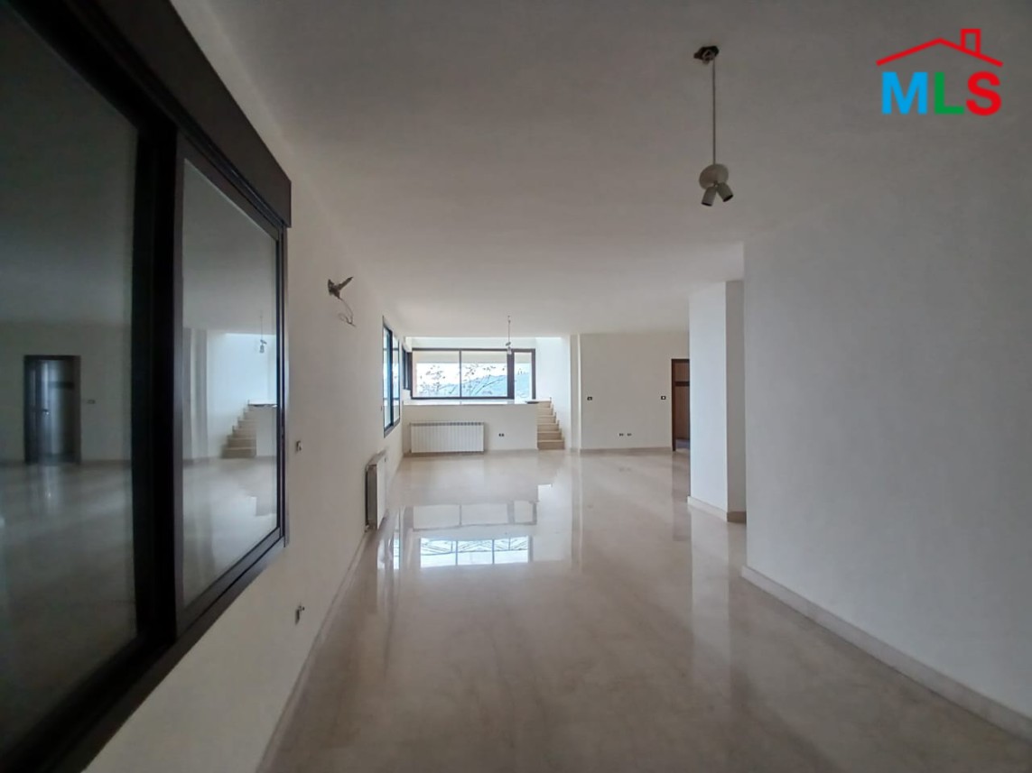 Spacious Apartment With Terrace And Garden for Sale In Mazraat Yachouh