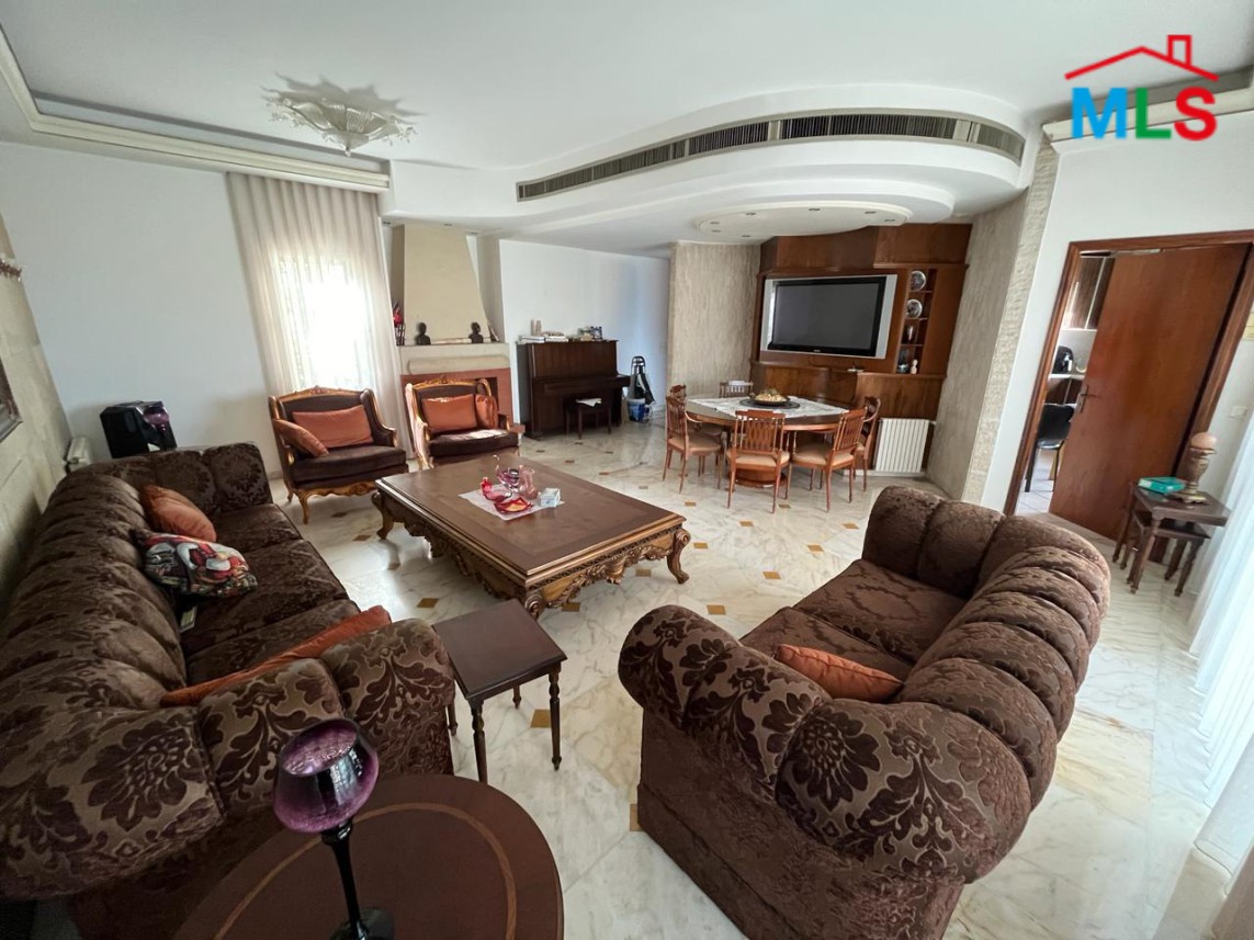 Spacious Duplex With Roof Top and Great Sea View For Sale In Jal El Dib