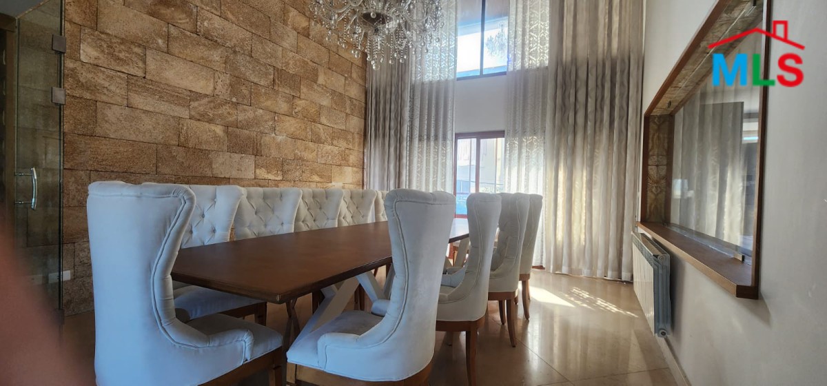 Spacious Fully Furnished Duplex With Great View for Sale In Louaize