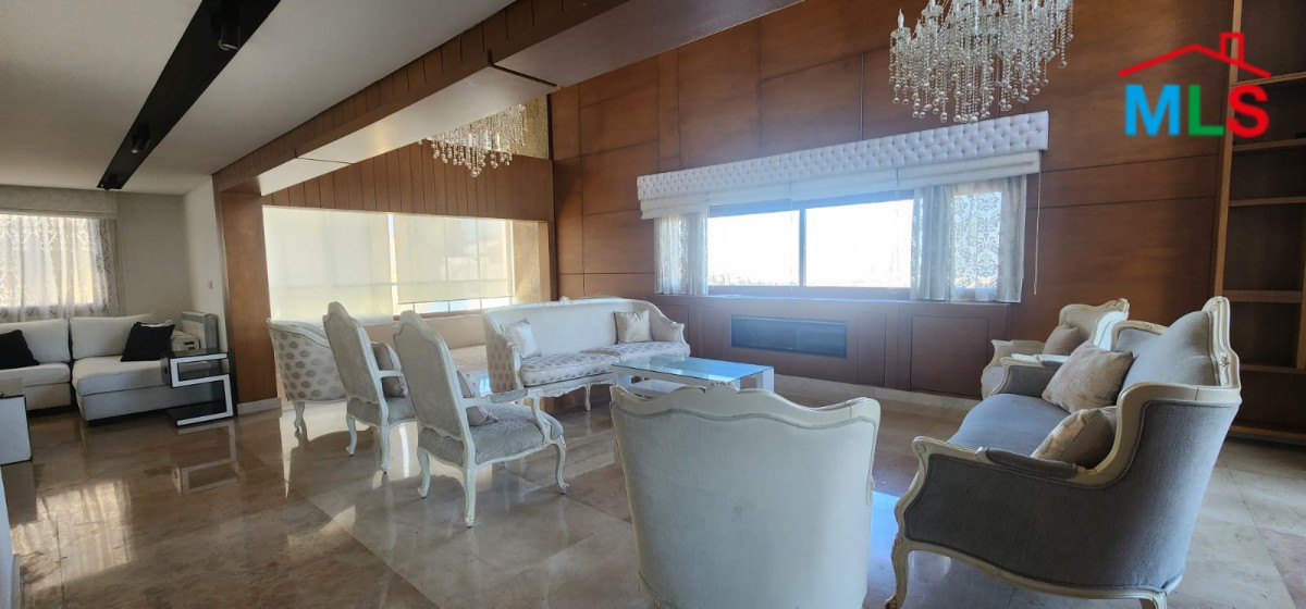 Spacious Fully Furnished Duplex With Great View for Sale In Louaize