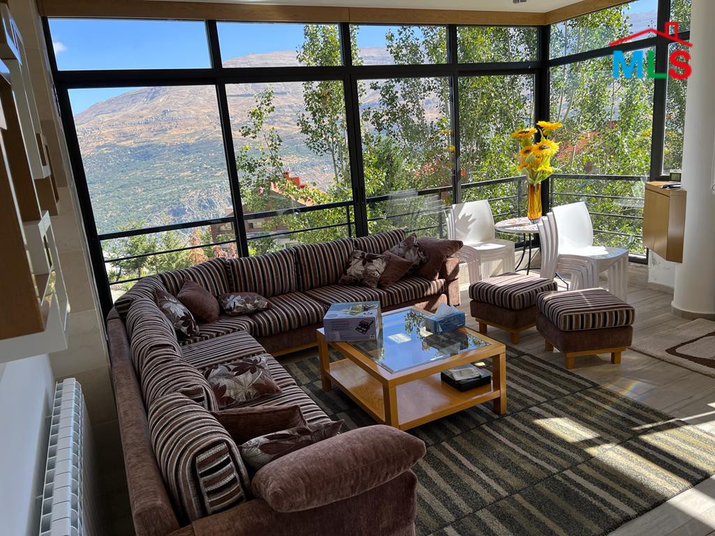 Fully Furnished Chalet With Terrace And Amazing View for Sale in Zaarour