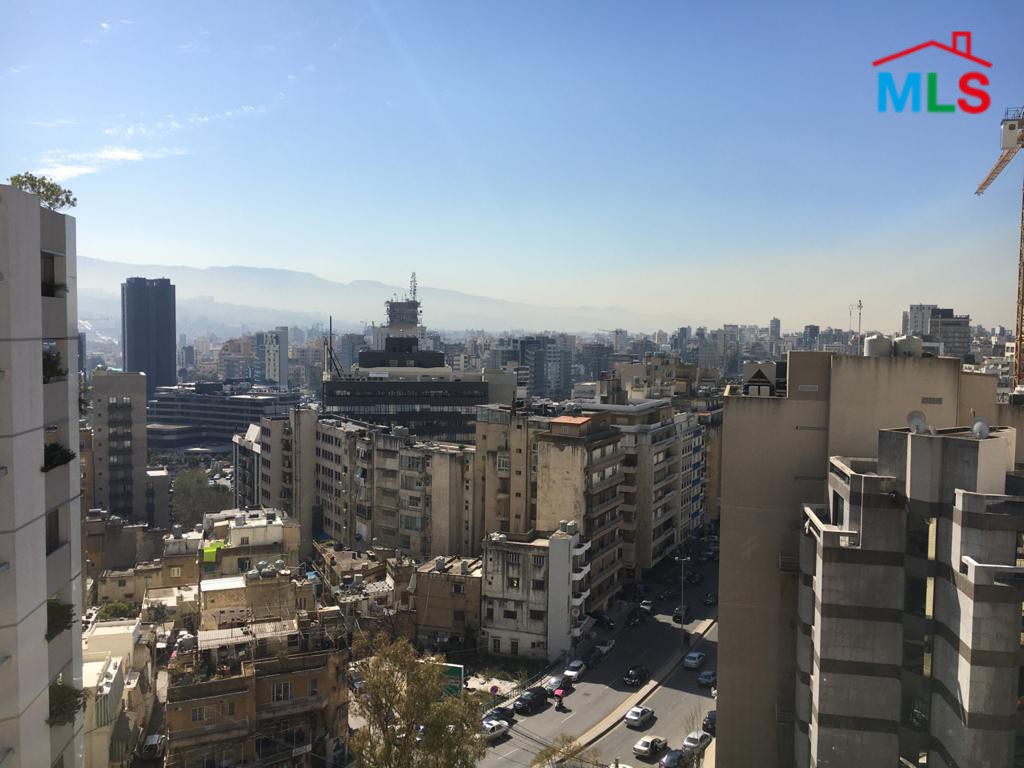3-Bedroom Apartment with City View for Sale In Achrafieh, near Hotel Dieu