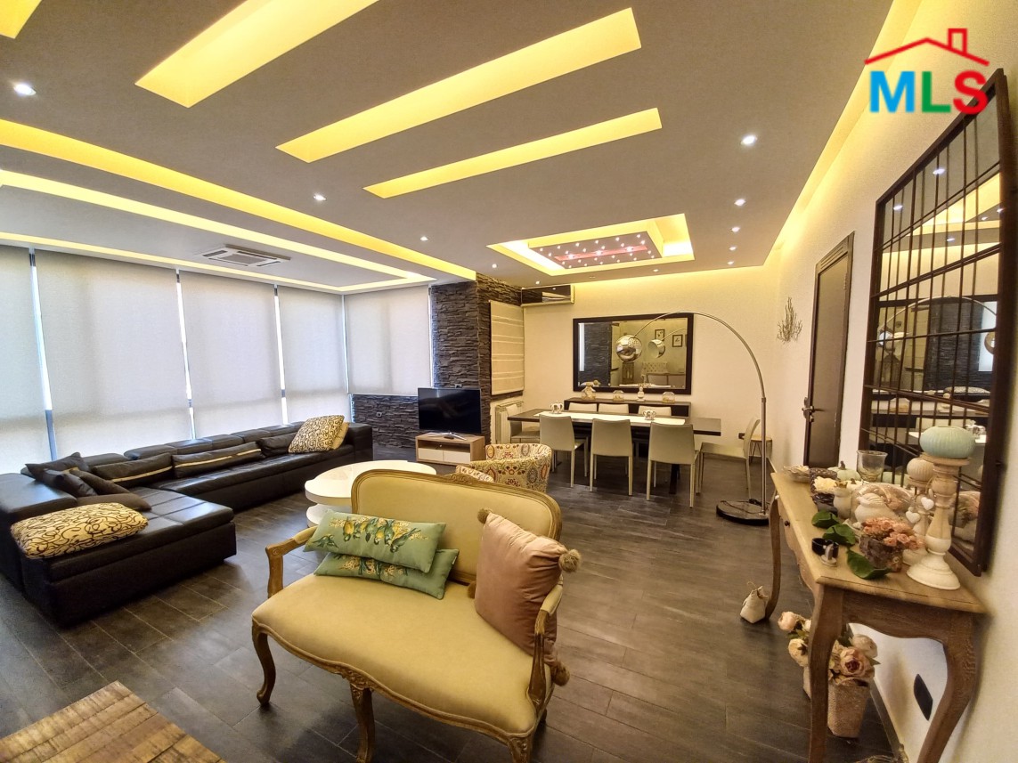 Fully Furnished and Decorated Apartment for Sale In Bsalim