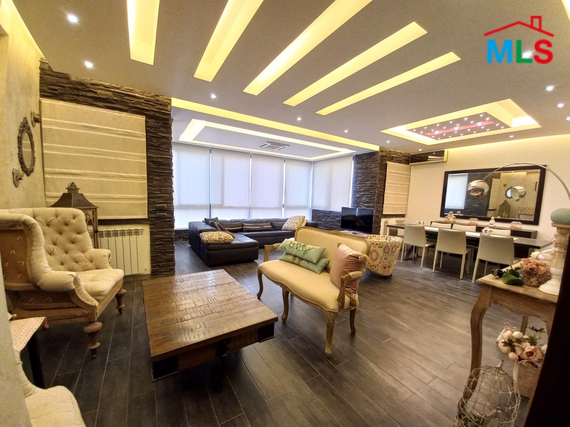 Fully Furnished and Decorated Apartment for Sale In Bsalim