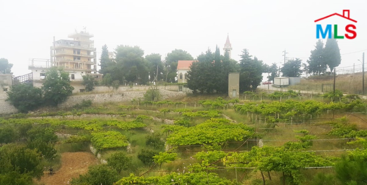 750 SQM Land With Great Green And Sea View for Sale In Ammereye Bikfaya