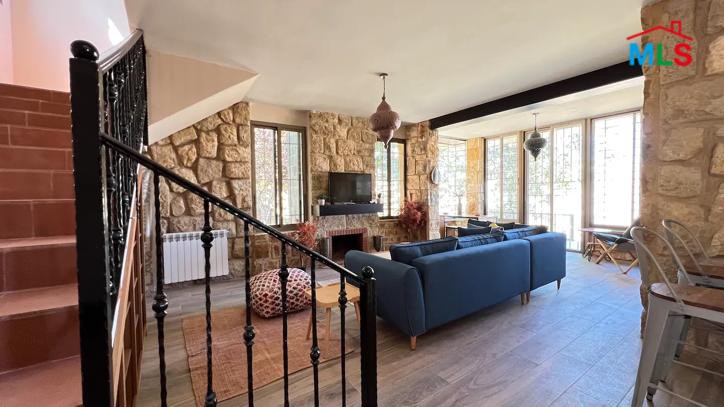 Furnished Villa With A Garden for Sale In Laqlouq