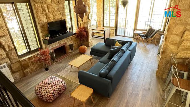 Furnished Villa With A Garden for Sale In Laqlouq