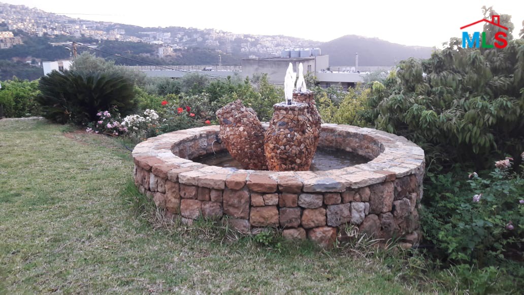 Stone Villa with Garden for Sale In Jeita-Kesrouane